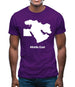 Middle East Silhouette Mens T-Shirt