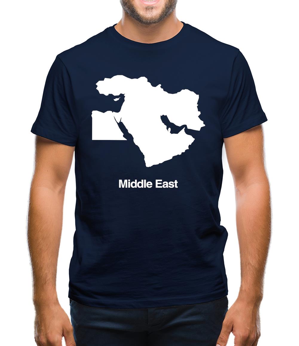 Middle East Silhouette Mens T-Shirt