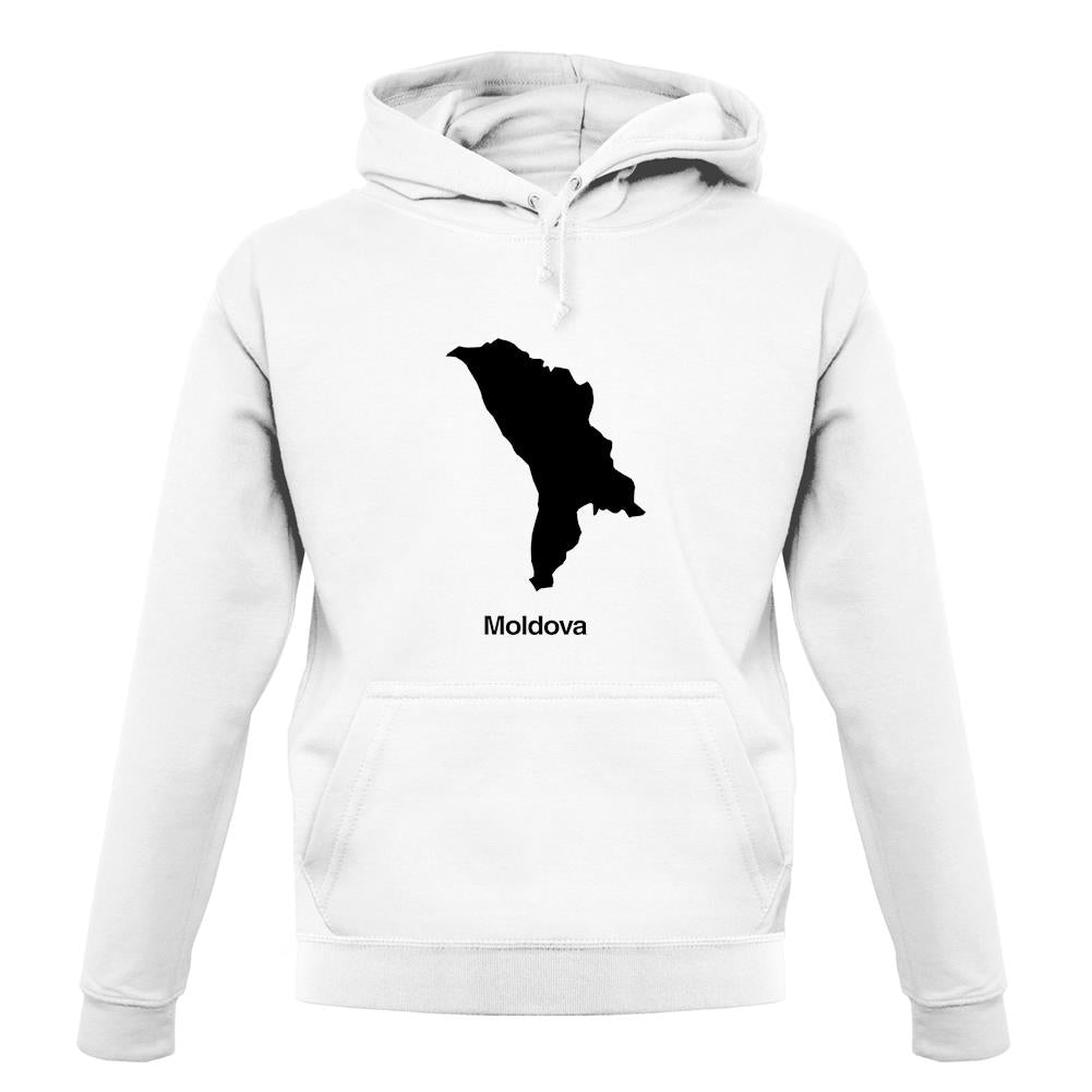 Moldova Silhouette unisex hoodie