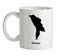 Moldova Silhouette Ceramic Mug