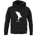 Moldova Silhouette unisex hoodie