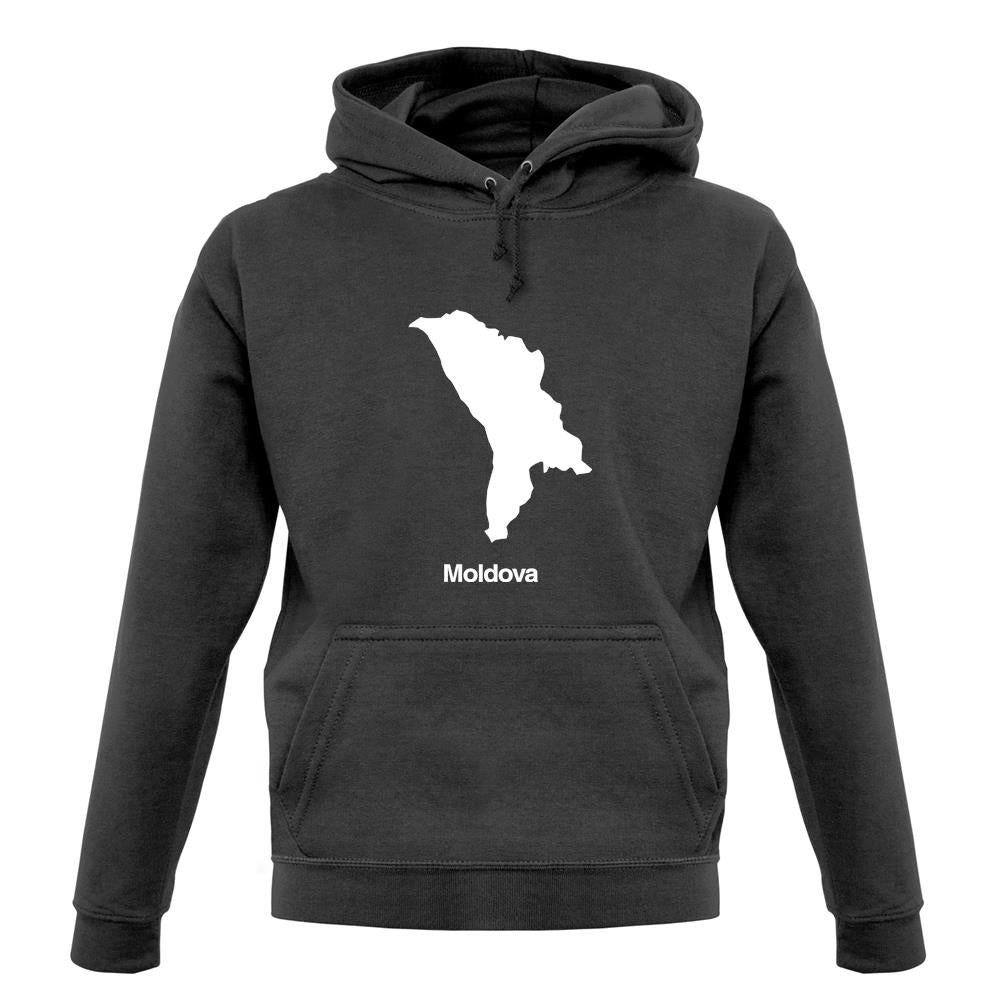 Moldova Silhouette unisex hoodie
