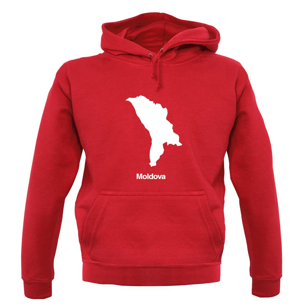 Moldova Silhouette unisex hoodie