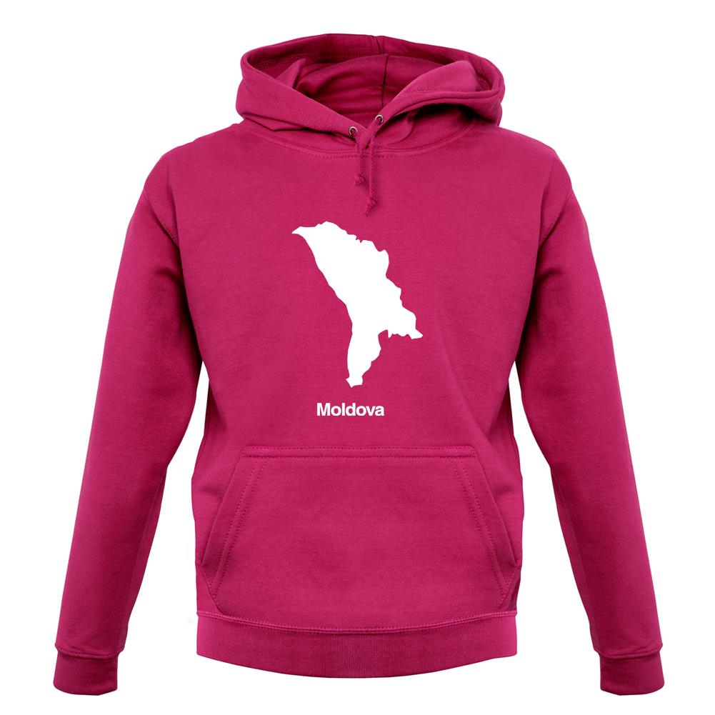 Moldova Silhouette unisex hoodie
