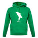 Moldova Silhouette unisex hoodie