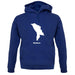 Moldova Silhouette unisex hoodie