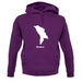 Moldova Silhouette unisex hoodie