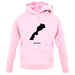 Monaco Silhouette unisex hoodie