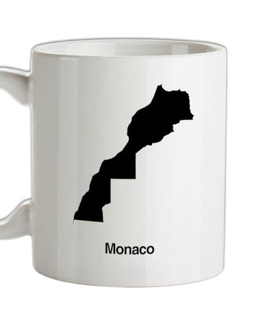 Monaco Silhouette Ceramic Mug