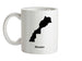 Monaco Silhouette Ceramic Mug
