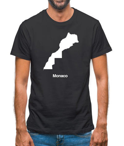 Monaco Silhouette Mens T-Shirt