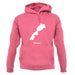 Monaco Silhouette unisex hoodie