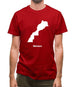 Monaco Silhouette Mens T-Shirt