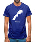 Monaco Silhouette Mens T-Shirt