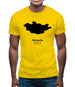 Mongolia Silhouette Mens T-Shirt
