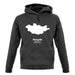Mongolia Silhouette unisex hoodie