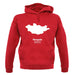 Mongolia Silhouette unisex hoodie