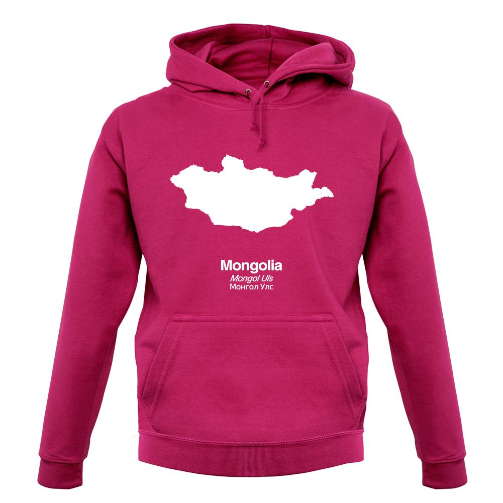 Mongolia Silhouette unisex hoodie