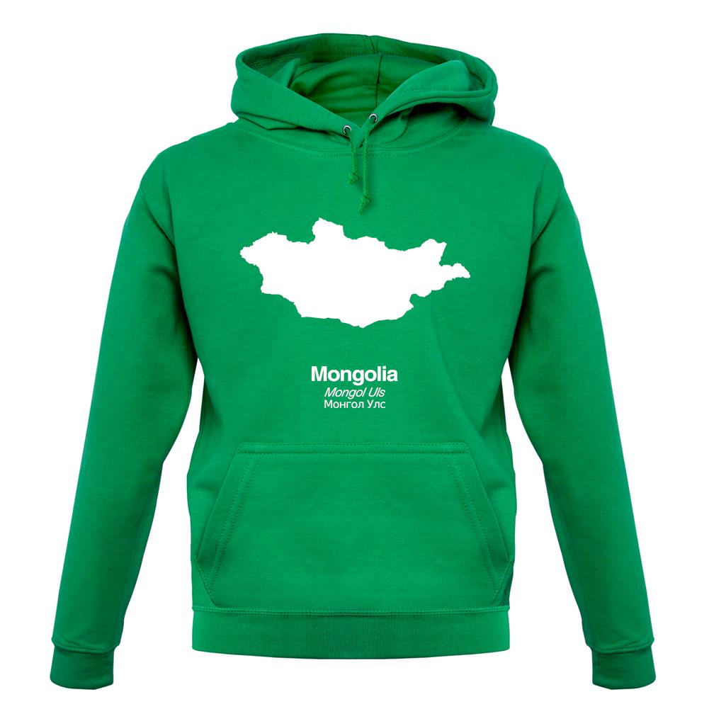 Mongolia Silhouette unisex hoodie