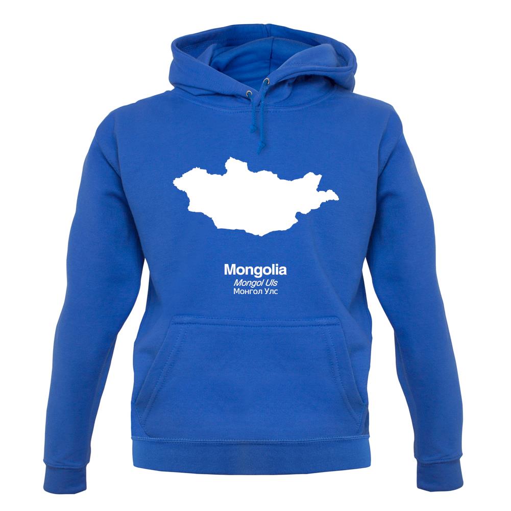 Mongolia Silhouette unisex hoodie