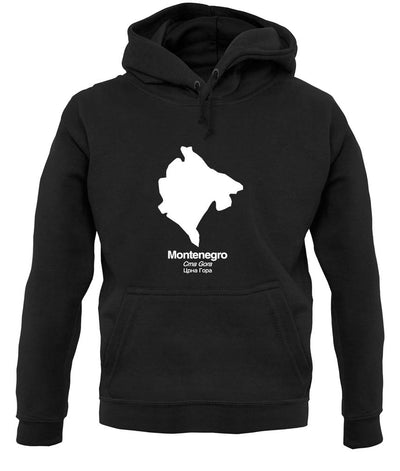 Montenegro Silhouette unisex hoodie