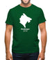 Montenegro Silhouette Mens T-Shirt