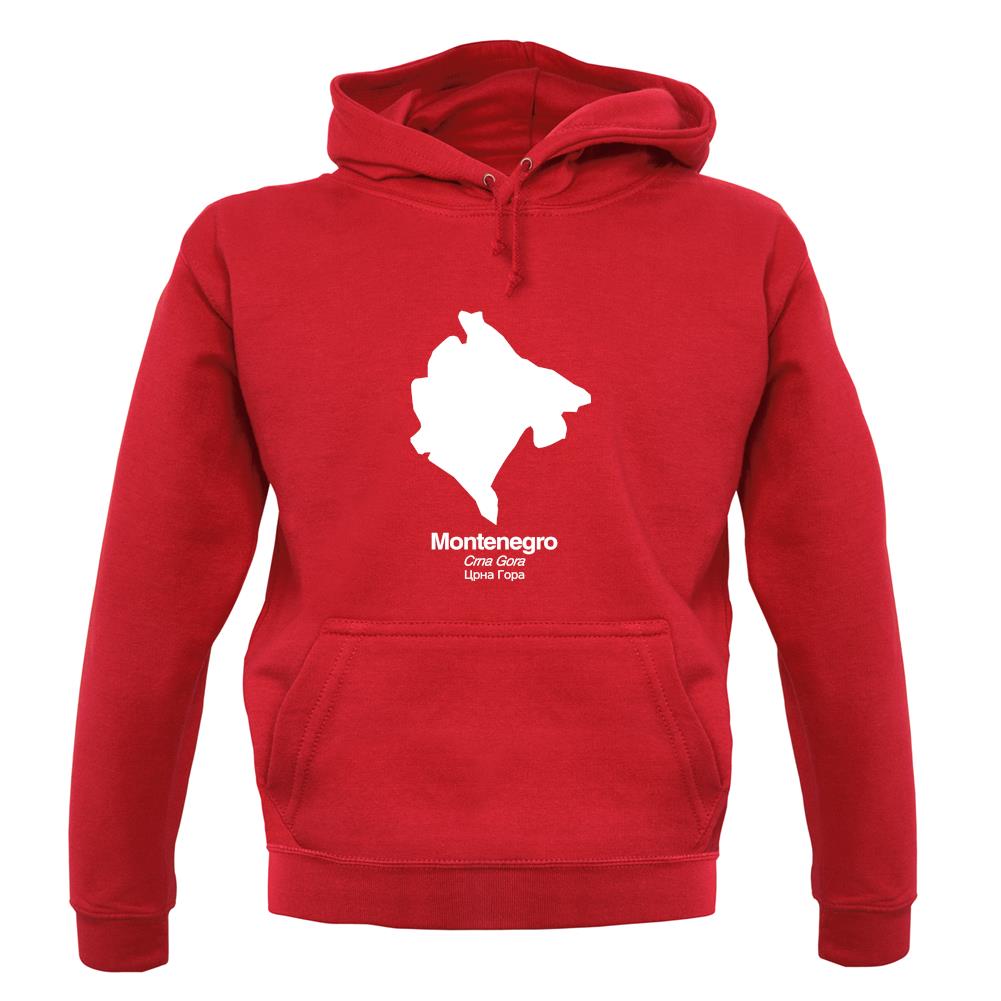 Montenegro Silhouette unisex hoodie