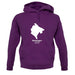 Montenegro Silhouette unisex hoodie