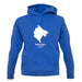 Montenegro Silhouette unisex hoodie