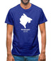 Montenegro Silhouette Mens T-Shirt