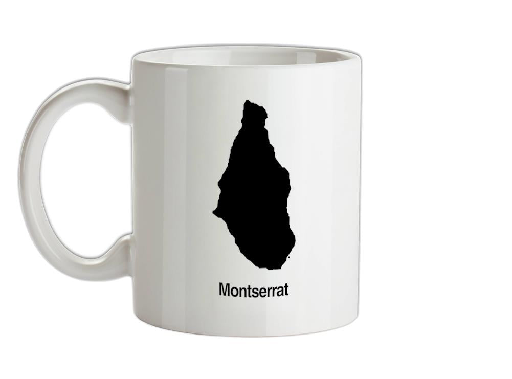 Montserrat Silhouette Ceramic Mug