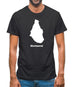 Montserrat Silhouette Mens T-Shirt