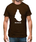 Montserrat Silhouette Mens T-Shirt