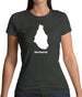 Montserrat Silhouette Womens T-Shirt