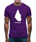 Montserrat Silhouette Mens T-Shirt