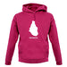 Montserrat Silhouette unisex hoodie