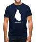 Montserrat Silhouette Mens T-Shirt