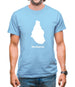 Montserrat Silhouette Mens T-Shirt