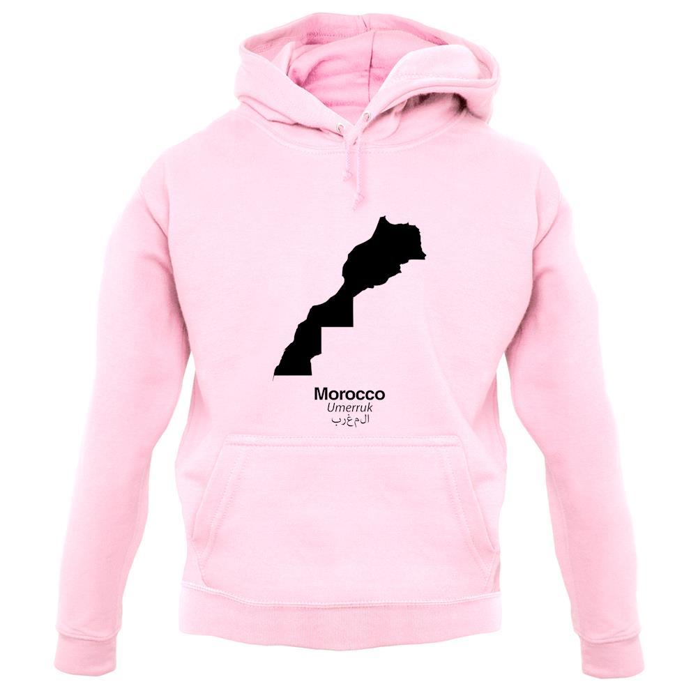 Morocco Silhouette unisex hoodie