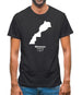 Morocco Silhouette Mens T-Shirt