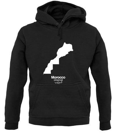 Morocco Silhouette unisex hoodie