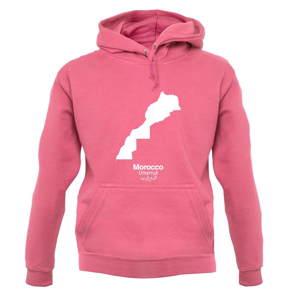 Morocco Silhouette unisex hoodie