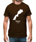 Morocco Silhouette Mens T-Shirt