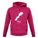 Morocco Silhouette unisex hoodie