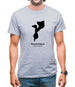 Mozambique Silhouette Mens T-Shirt