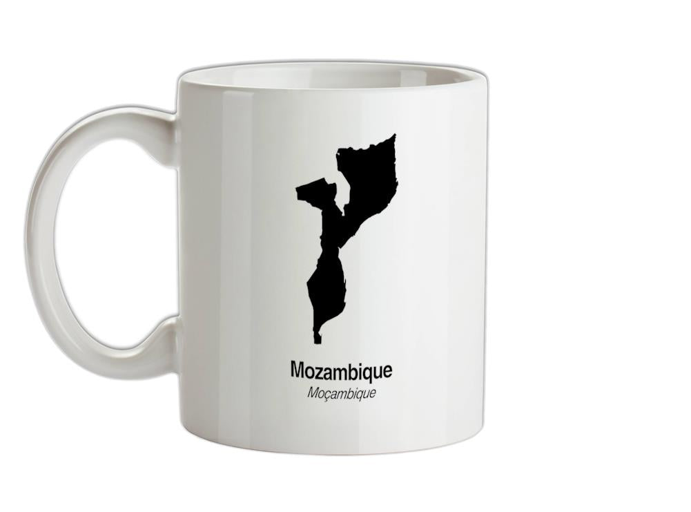 Mozambique Silhouette Ceramic Mug