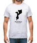 Mozambique Silhouette Mens T-Shirt