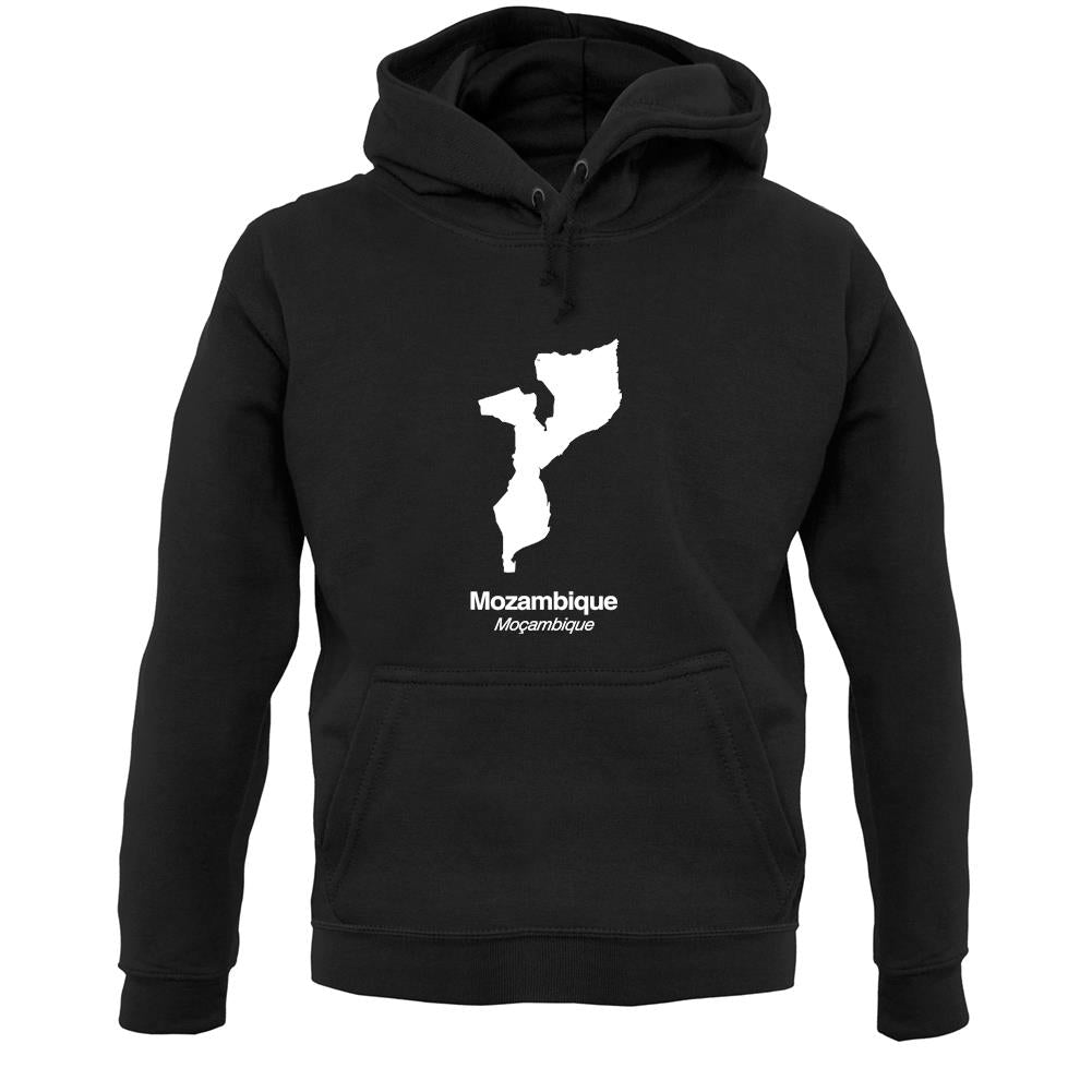 Mozambique Silhouette Unisex Hoodie