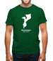 Mozambique Silhouette Mens T-Shirt