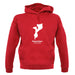 Mozambique Silhouette unisex hoodie